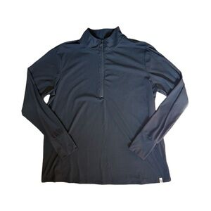 Torrid black Long Sleeve quarter Zip-Up pullover